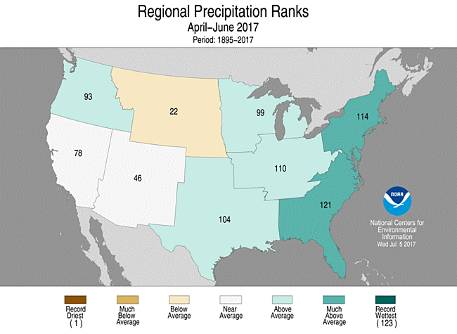 regional precipitation map