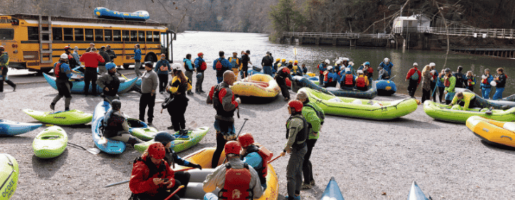 group rafting with america outdoors