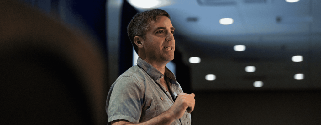dean presenting at annual conference